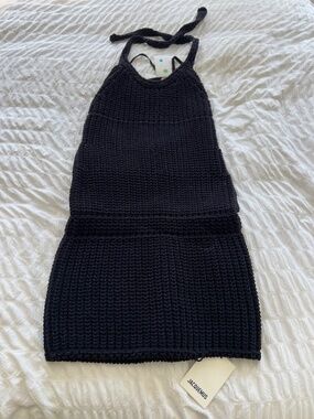 JACQUEMUS Black 'La Robe Nuvola' Minidress